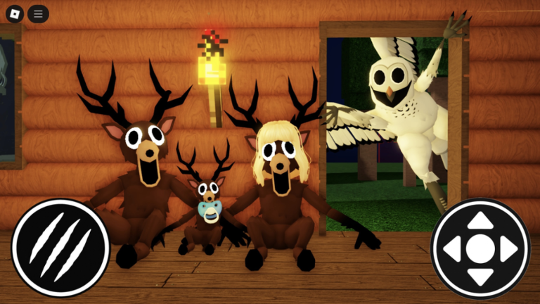 [🎅]99 NIGHTS IN THE FOREST FAMILY POLICE PRISON! screenshot