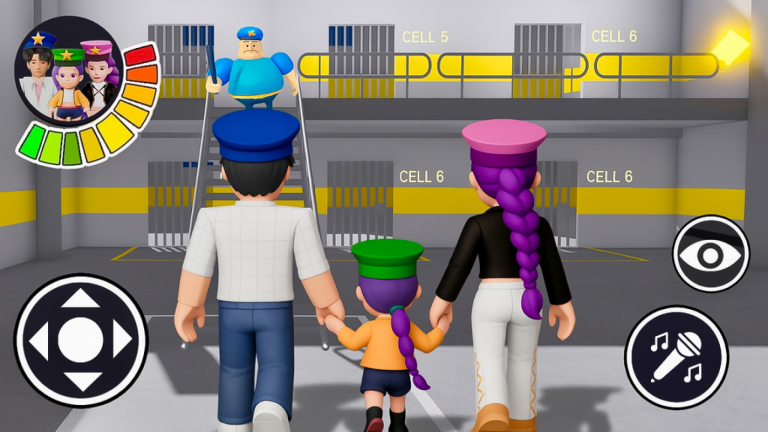💜  BABY RUMI FAMILY PRISON RUN ESCAPE! (Obby) screenshot