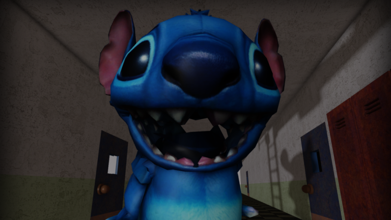 RUN FROM STITCH! (SCARY OBBY) screenshot