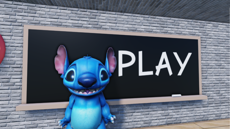 RUN FROM STITCH! (SCARY OBBY) screenshot