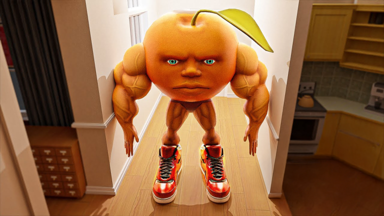 RUN FROM UDIN DIN DUN! (SCARY OBBY) screenshot