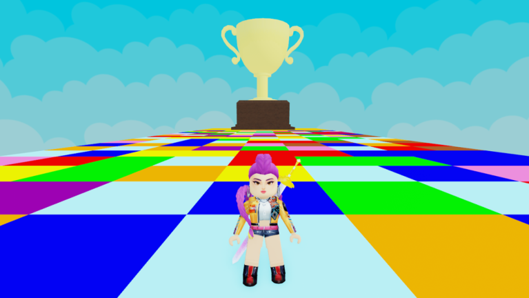 KPop Demon Hunters Block Run screenshot