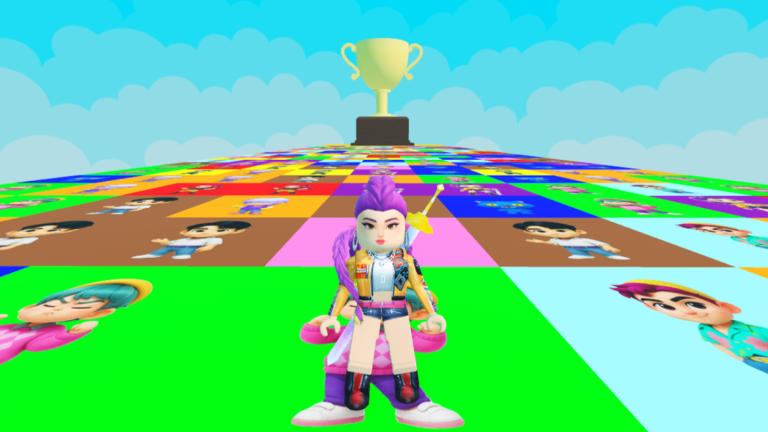 KPop Demon Hunters Block Run screenshot