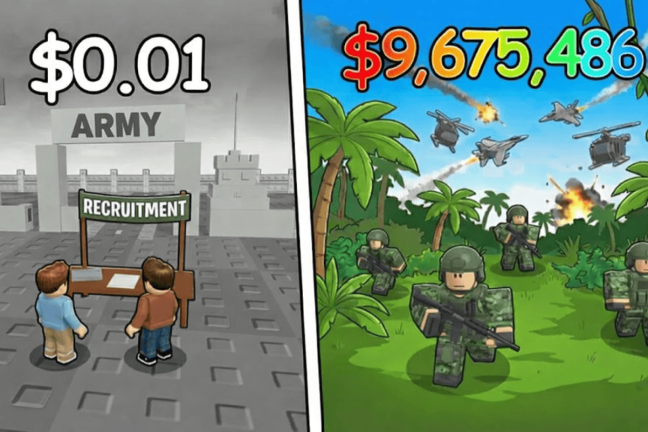 GROW A MILITARY [FIGHT OTHERS] screenshot