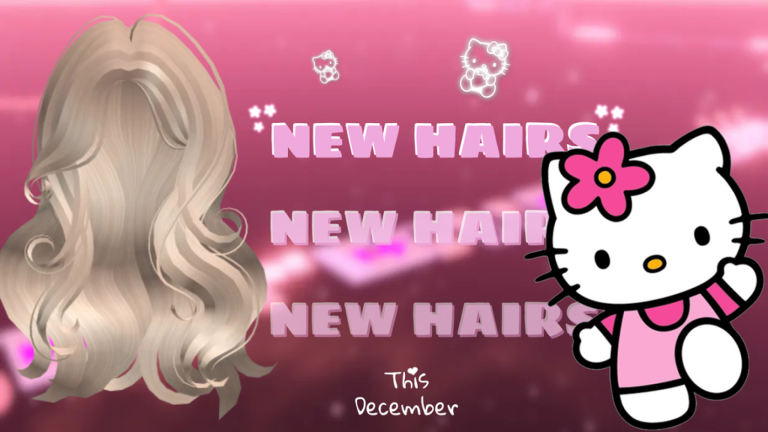 New Hair Obby For Girls [UGC HAIRS] screenshot