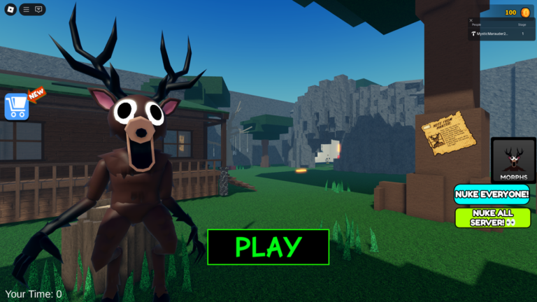 99 Nights in the Forest School screenshot