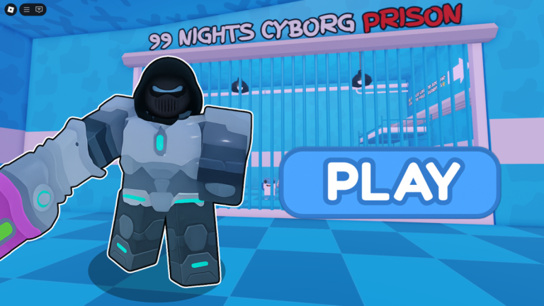 99 NIGHTS CYBORG'S PRISON RUN! (Obby) screenshot