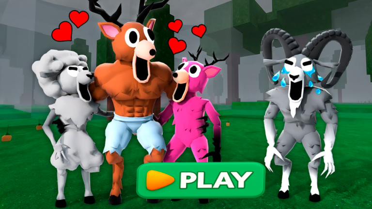 🦌🦉99 NIGHTS IN FOREST PRISON RUN! (OBBY) screenshot