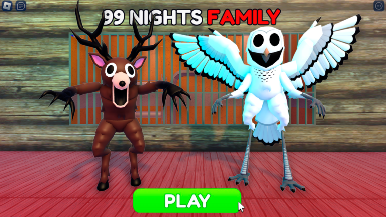 🦌🦉99 NIGHTS IN FOREST PRISON RUN! (OBBY) screenshot