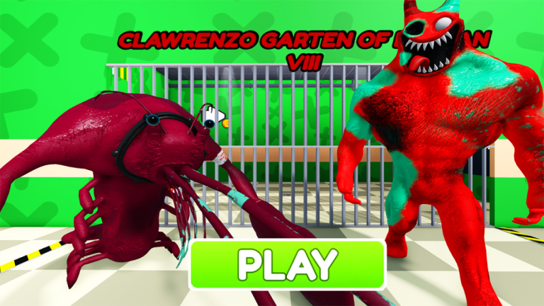 CLAWRENZO Garten Of BanBan Prison Run! (Obby) screenshot