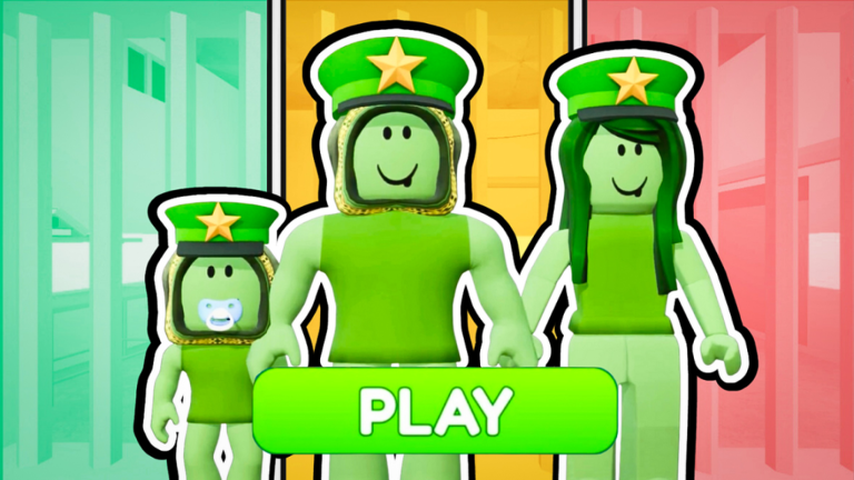 🌱 GREEN BEAN'S FAMILY PRISON RUN! (Obby) screenshot