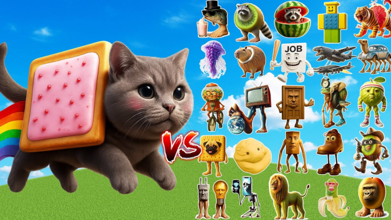 RUN FROM GATTATINO NYANINO! (OBBY) screenshot