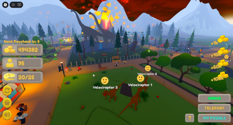 Dino Park: Catch, Build & Profit!🦖2025 screenshot