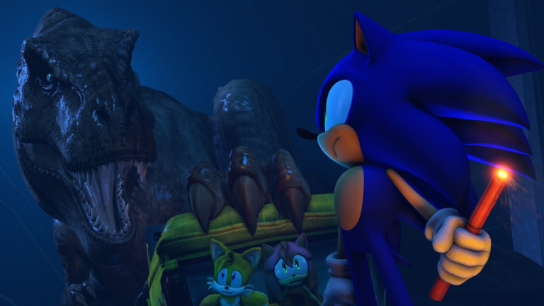 Sonic Travels to Jurassic Park [UPDATE!] screenshot