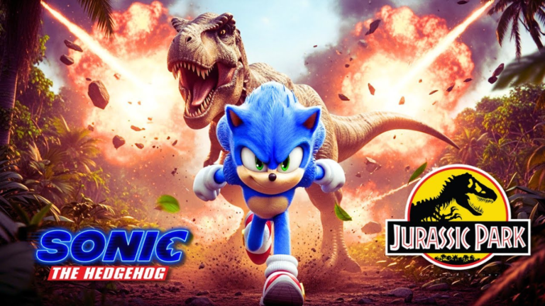 Sonic Travels to Jurassic Park [UPDATE!] screenshot