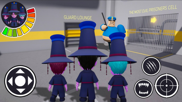 😈 BABY DEMON SAJA BOYS FAMILY PRISON RUN! (Obby) screenshot