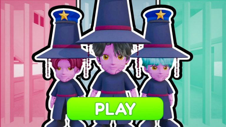 😈 BABY DEMON SAJA BOYS FAMILY PRISON RUN! (Obby) screenshot