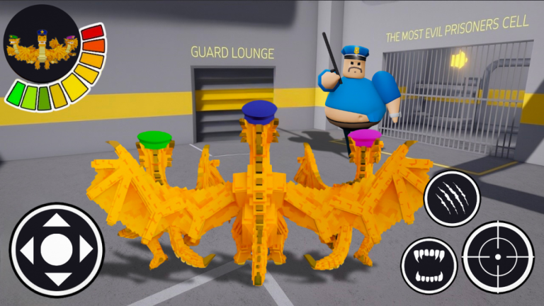 🐲 DRAGON CANNELLONI FAMILY PRISON RUN! (Obby) screenshot