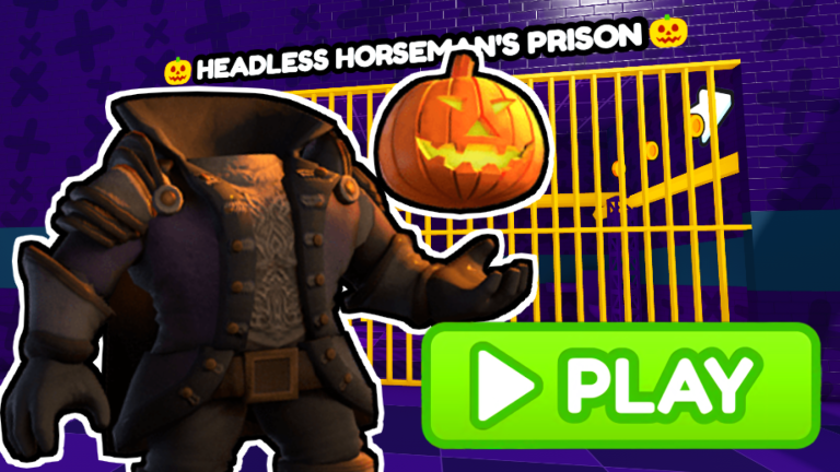 🎃 HEADLESS HORSEMAN'S PRISON RUN OBBY 🎃 screenshot