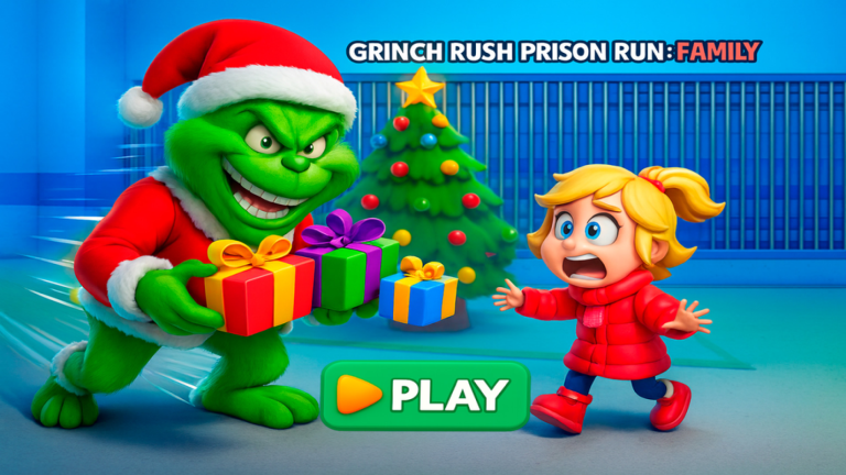 GRINCH FAMILY PRISON RUN! (Obby) screenshot