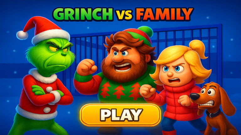 GRINCH FAMILY PRISON RUN! (Obby) screenshot