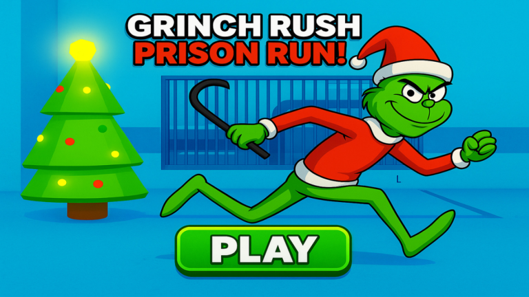 GRINCH FAMILY PRISON RUN! (Obby) screenshot