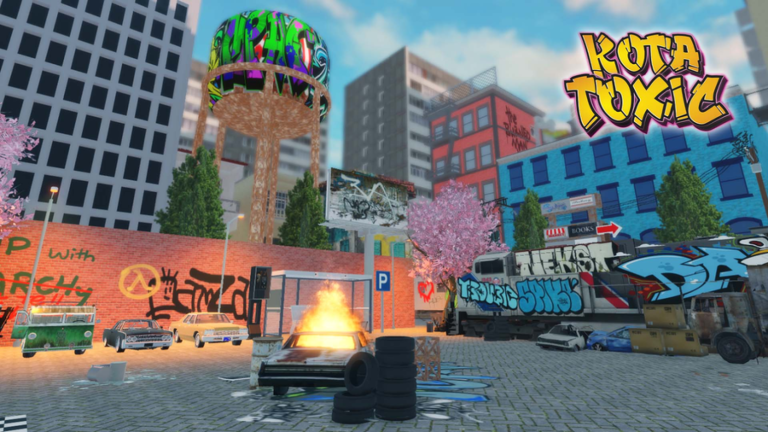 [Free Ava] Toxic City | Parkour Adventure screenshot