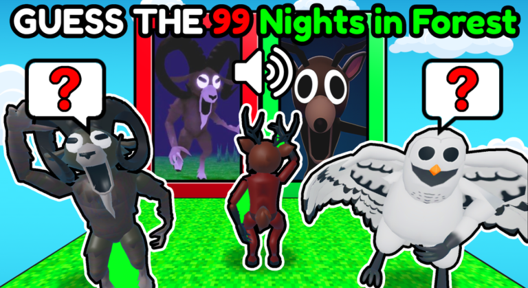 Guess the 99 Nights in the Forest Character Quiz🤔 screenshot