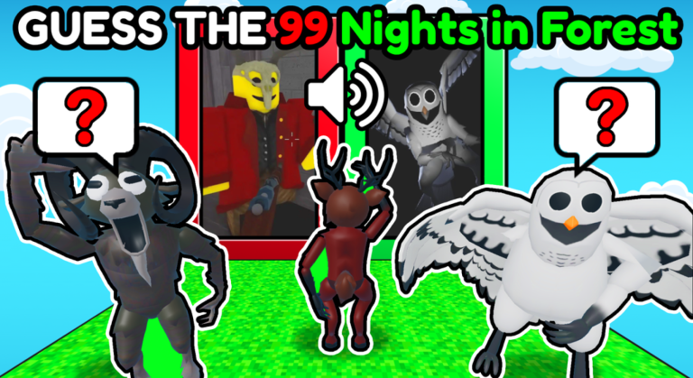 Guess the 99 Nights in the Forest Character Quiz🤔 screenshot