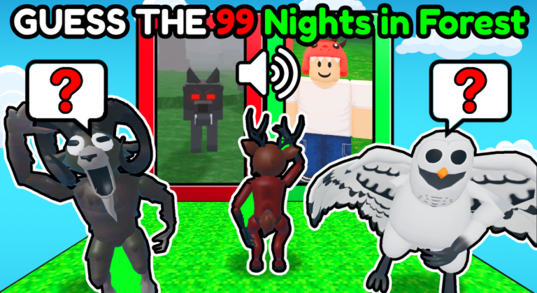 Guess the 99 Nights in the Forest Character Quiz🤔 screenshot