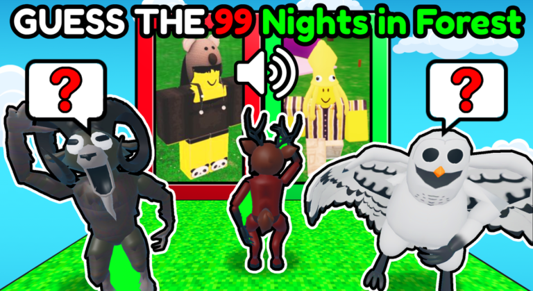 Guess the 99 Nights in the Forest Character Quiz🤔 screenshot