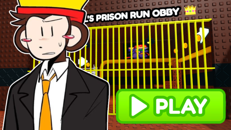 🐵 JANDELL'S PRISON RUN OBBY  👑 screenshot