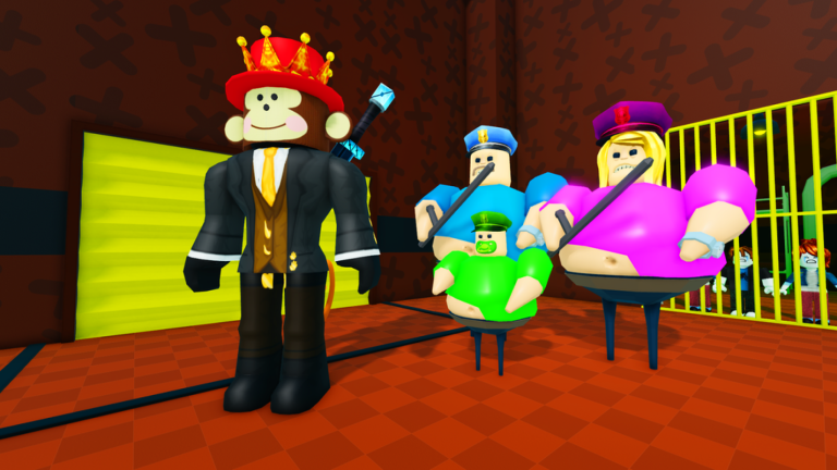 🐵 JANDELL'S PRISON RUN OBBY  👑 screenshot