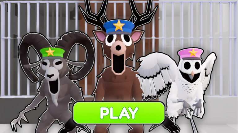 🦌99 NIGHTS IN THE FOREST FAMILY PRISON RUN OBBY! screenshot