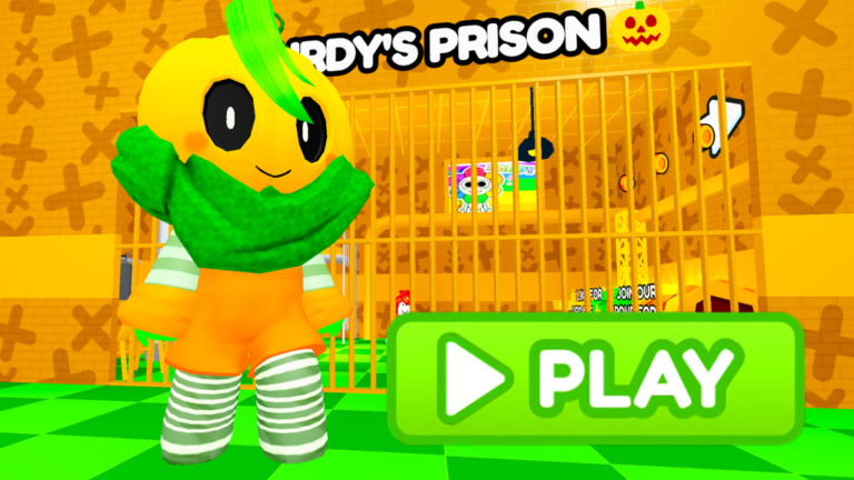 🎃 GORDY'S PRISON RUN OBBY 🎃 screenshot