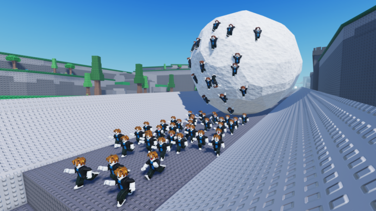 Survive The Giant Snowball! screenshot