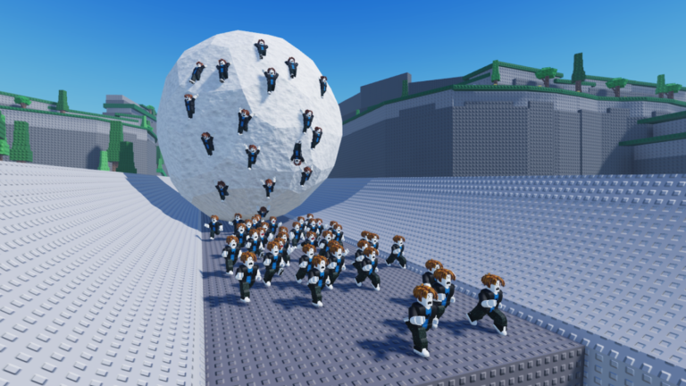 Survive The Giant Snowball! screenshot