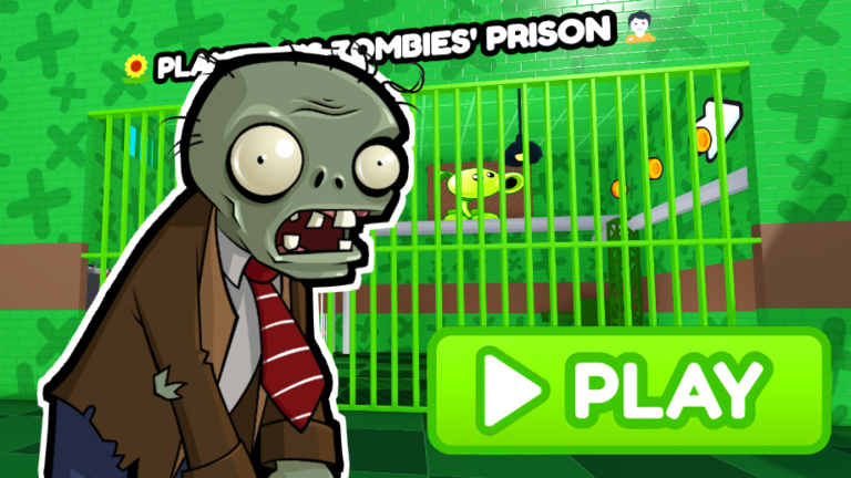 🌻 PLANTS VS ZOMBIES' PRISON RUN OBBY 🧟 screenshot
