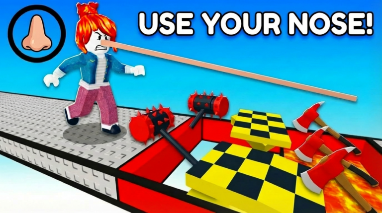 Long Nose Obby👃 screenshot