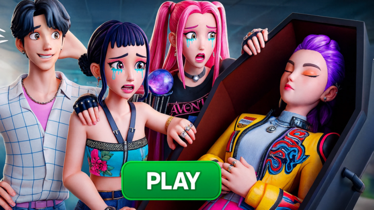 💜 KPOP DEMON HUNTERS PRISON RUN! (Obby) screenshot