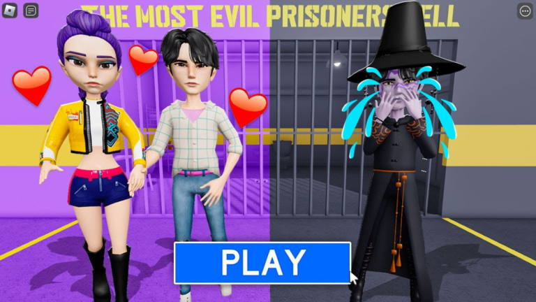 💜 KPOP DEMON HUNTERS PRISON RUN! (Obby) screenshot