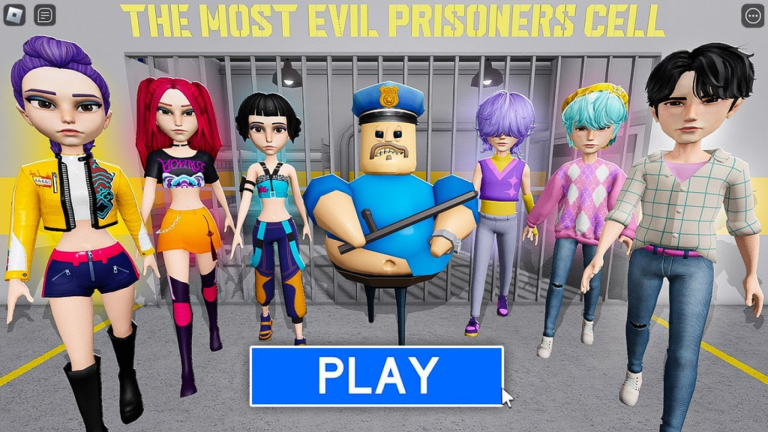 💜 KPOP DEMON HUNTERS PRISON RUN! (Obby) screenshot