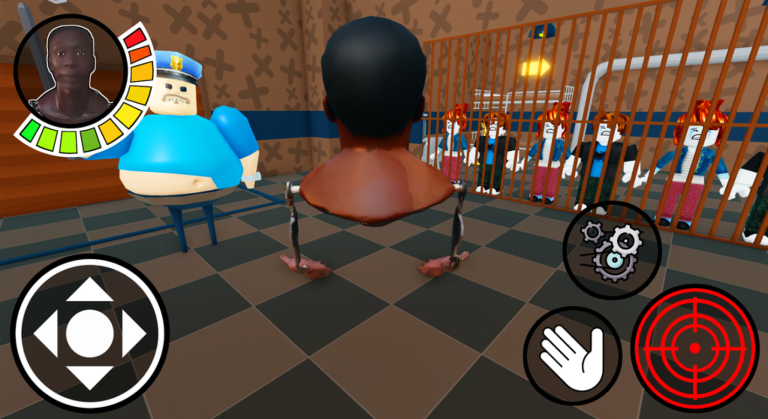 🙍🏿‍♂️ KHABY LAME MECHANISM'S PRISON RUN OBBY 🤖 screenshot