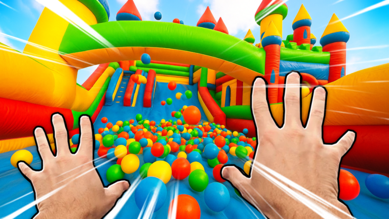 Bouncy Castle Jump Obby screenshot