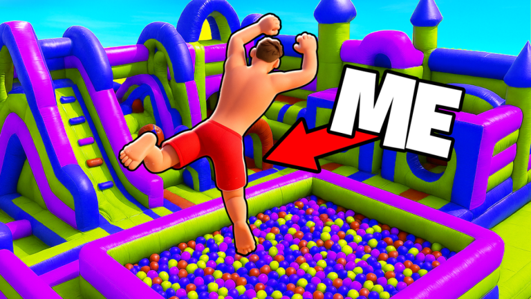 Bouncy Castle Jump Obby screenshot