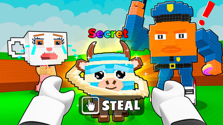 [👮] Steal From Brainrot Family! screenshot