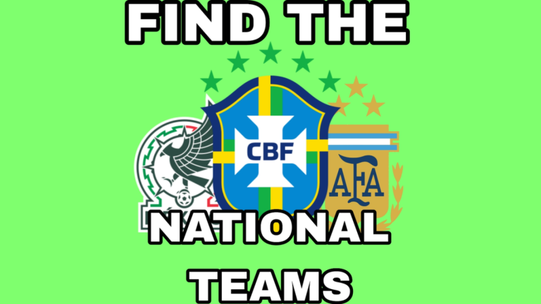 Find the National Teams screenshot