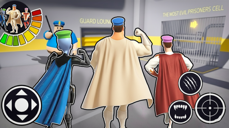 🏙️  METROMAN FAMILY PRISON RUN ESCAPE! (Obby) screenshot