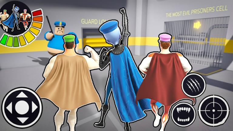 🧿 MEGAMIND FAMILY PRISON RUN ESCAPE! (Obby) screenshot