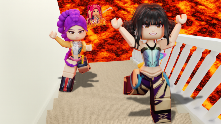 Kpop Demon Hunters Floor Is Lava screenshot